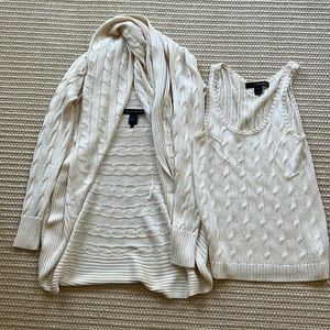 Ralph Lauren Black Label Silk Sweater & Shell